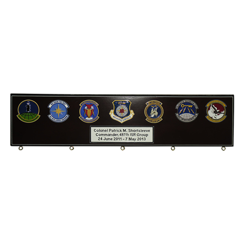 Custom 5-Hook Briefing Stick Rack - View 5