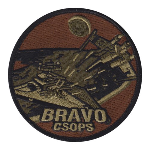 USAFA Cadet Space Operations Squadron Bravo Element OCP Patch