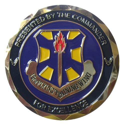 12 FTW Challenge Coin - View 2