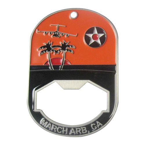 452 AMXS Bottle Opener Challenge Coin - View 2
