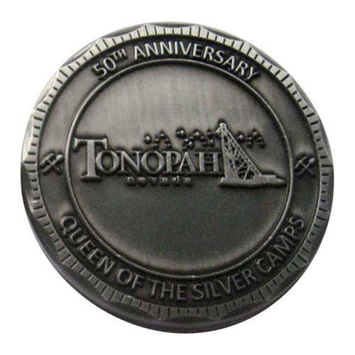 Jim Found Tonopah Challenge Coin - View 2