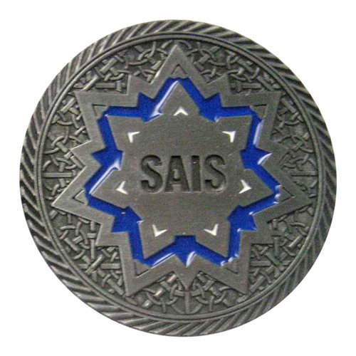 SECDEF Strategic Thinkers Program SAIS Challenge Coin - View 2