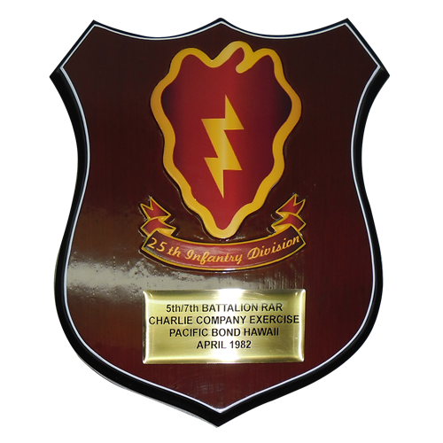 Award Custom Wooden Plaque 