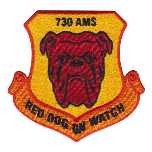 730 AMS Red Dog Patch