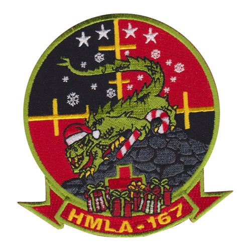 HMLA-167 Christmas Patch