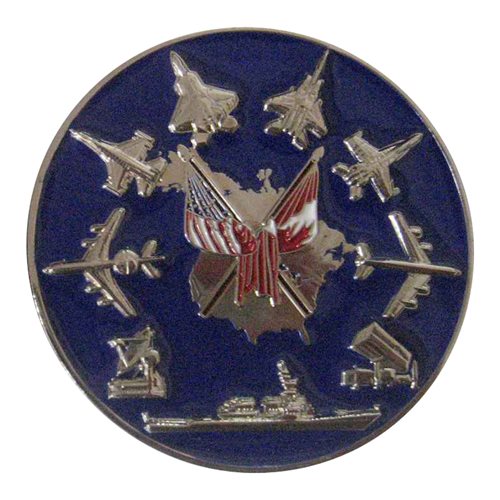 NORAD J3 Director Challenge Coin - View 2