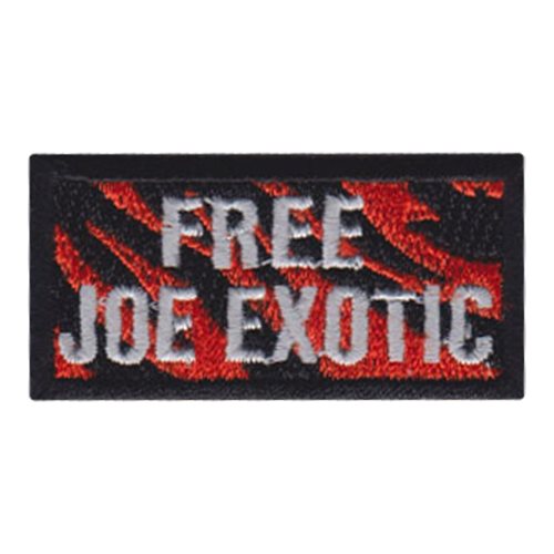 340 FTG Free Joe Exotic Pencil Patch
