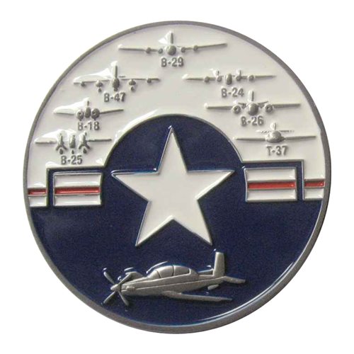 33 FTS Commander Challenge Coin - View 2
