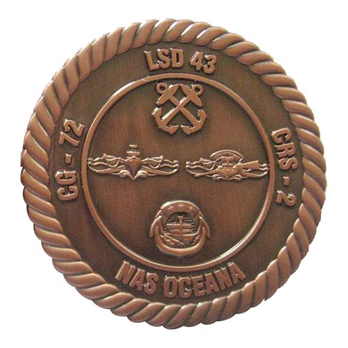 Austen Gant End of Watch Challenge Coin - View 2