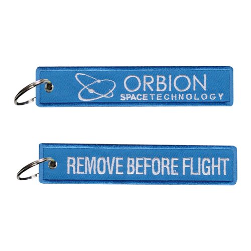 Orbion Space Technology Blue RBF Key Flag