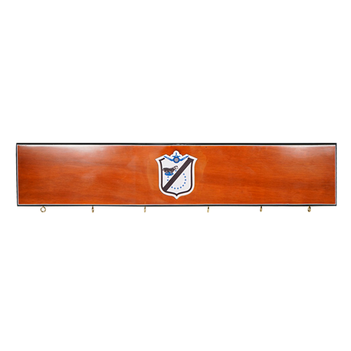 Custom 6-Hook Briefing Stick Rack - View 10