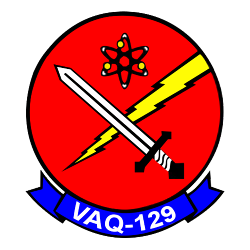 VAQ-129 EA-6B Custom Airplane Model 