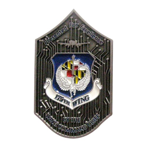 175 WG Command Chief Challenge Coin