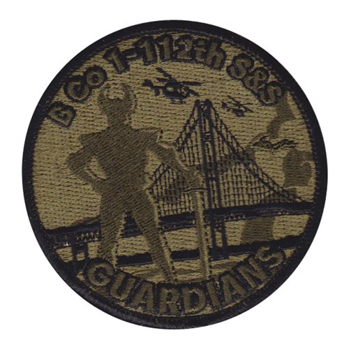 B Co 1-112 S&S Guardians OCP Patch