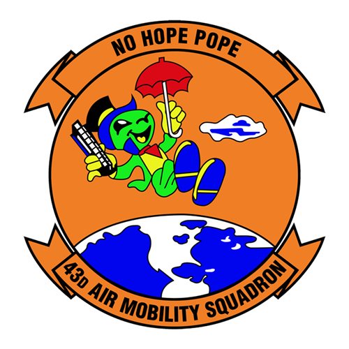 43 AMS No Hope Pope Patch