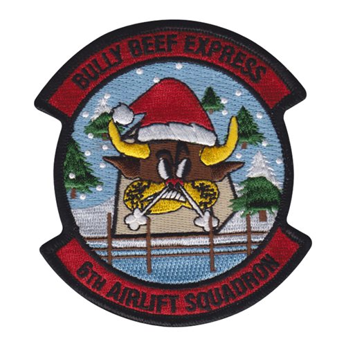 6 AS Christmas Patch