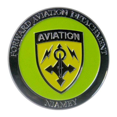 JSOAC Africa Forward Aviation Detachment Niamey Coin - View 2