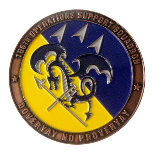 106 OSS Commander Challenge Coin