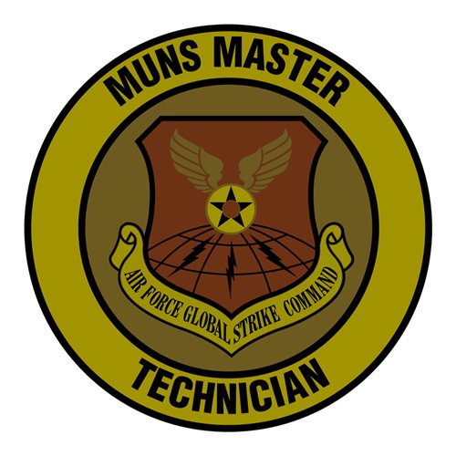 AFGSC MUNS Master Technician OCP Patch