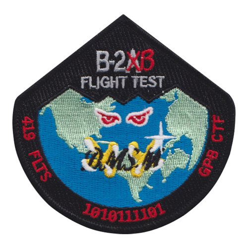 419 FLTS B-2B DMSM Patch