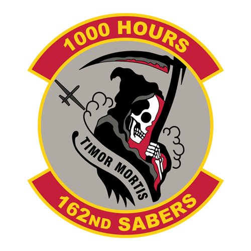 162 ATKS Sabers 1000 Hours Patch