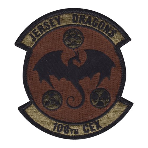 108 CES CEX Jersey Dragons OCP Patch