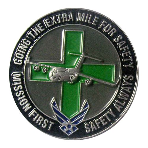 911 AW C-17 Safety First Coin - View 2