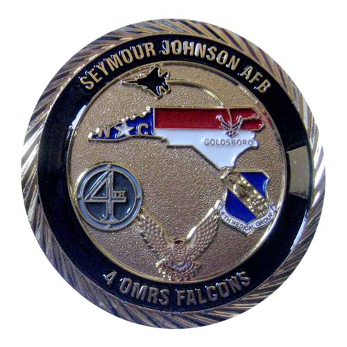 4 OMRS Commander Challenge Coin - View 2