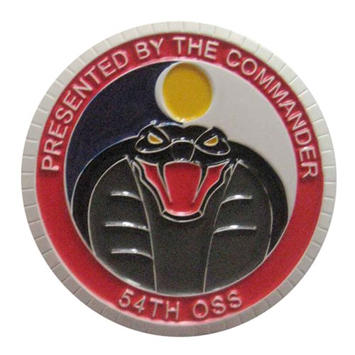 54 OSS Commander Challenge Coin - View 2