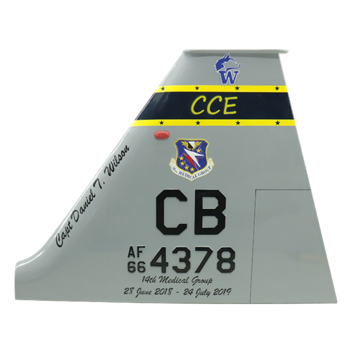 14 MDG T-38 Airplane Tail Flash - View 2