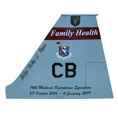 14 MDG T-38 Airplane Tail Flash - View 3