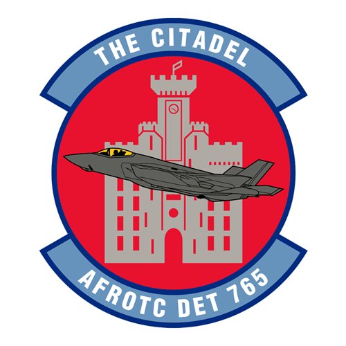 AFROTC Det 765  The Citadel F-35 Patch