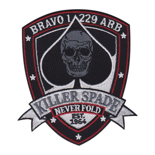 スペシャルコマンド&オペレーションタクティカルチーム　SCOUT 1-229th ARB Killer Spade Patch | 1st Battalion, 229th Attack