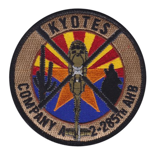 A Co 2-285th AHB KYOTES Patch