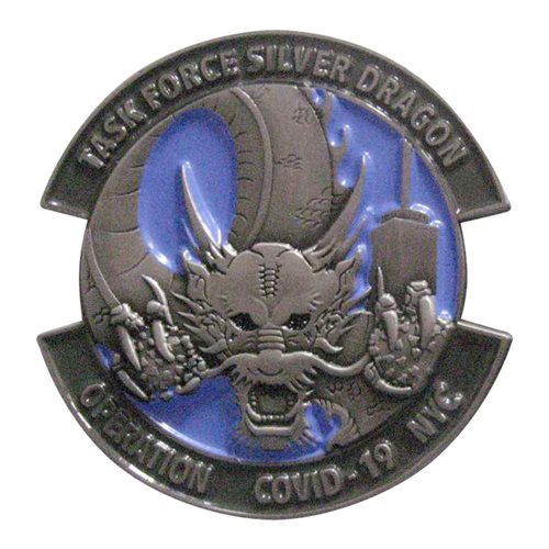 313 EOSS Task Force Silver Dragon COVID-19 Coin