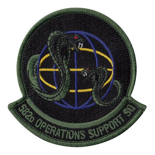 582 OSS Old School Patch