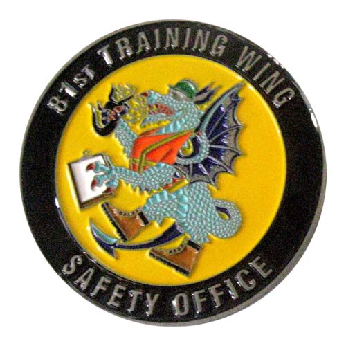 81 TRW Safety Office Coin Challenge Coin