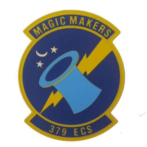 379 ECS Magic Makers PVC Patch  379th Expeditionary Communications  Squadron Patches