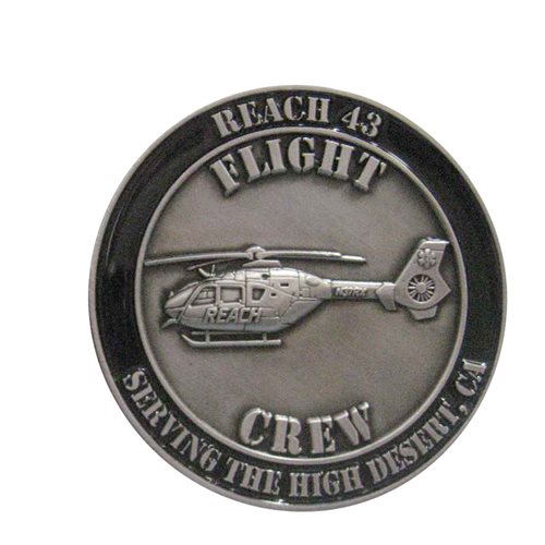 Reach Air Medical 43 Challenge Coin - View 2