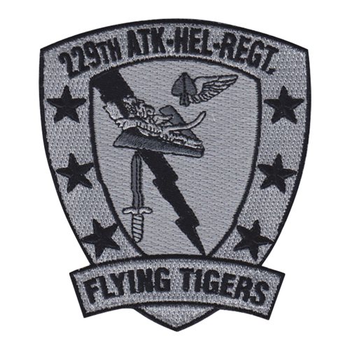 2 BN 229 AVN Regt Flying Tigers Patch