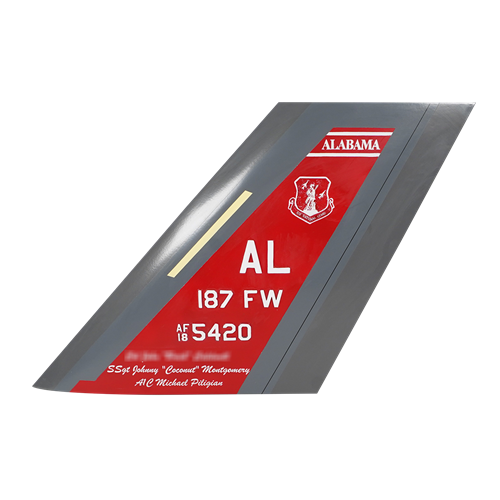 187 FW F-35A Lightning II Tail Flash - View 2