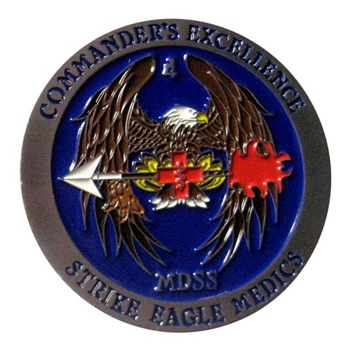 4 MDSS Commanders Challenge Coin