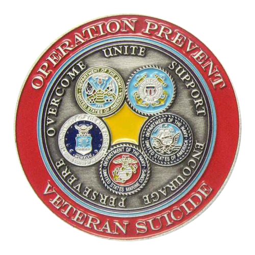Warrior For Life Challenge Coin