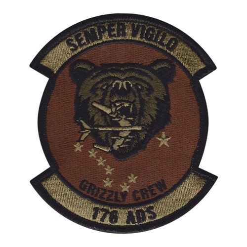 176 ADS Grizzly Crew Morale Patch