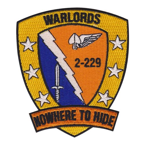 2 BN 229th AVN Regt. Warlords Patch