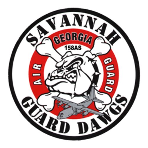 158 AS Savannah Guard Dawgs Patch
