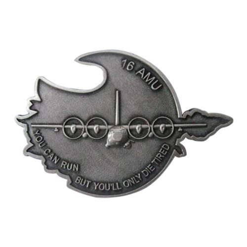 16 AMU Bottle Opener Challenge Coin - View 2