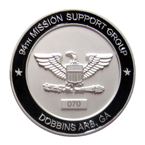 94 MSG Commander Challenge Coin - View 2