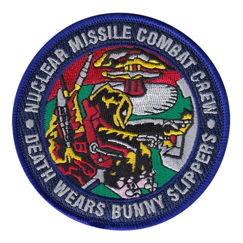 10 MS Nuclear Missile Combat Crew Patch