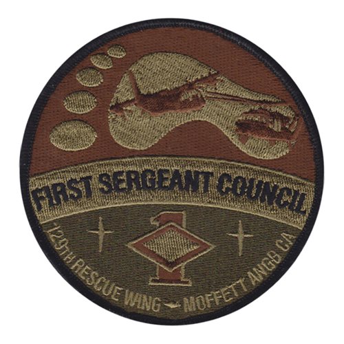 129 RQS First Sergeant Council OCP Patch